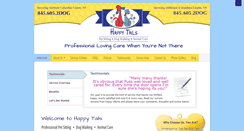 Desktop Screenshot of happytailsanimalcare.com